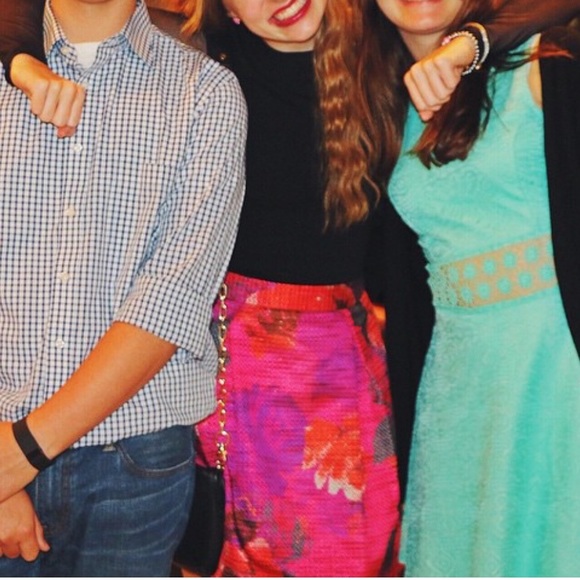 Trina Turk Floral Mini Skirt - Picture 3 of 3